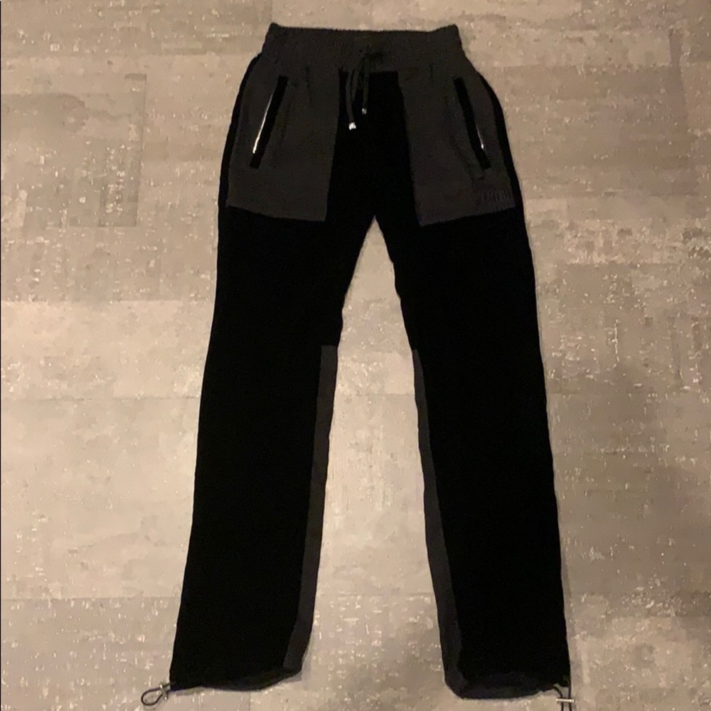 Amiri Men's Black Velvet Commando Patch Lounge